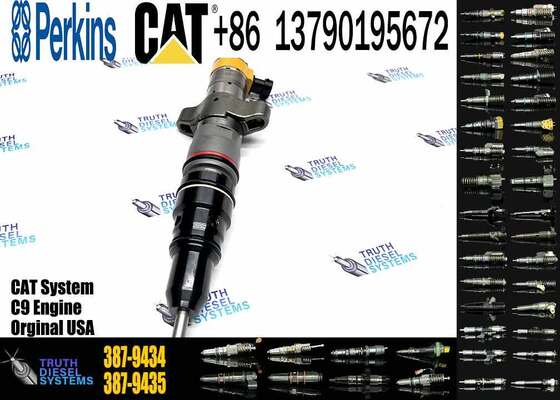Excavator Part 387-9434 3879433 Fuel Injector 328-2574 254-4340 557-7633 E330D 336D Injector for Caterpillar C9 Engine Injector