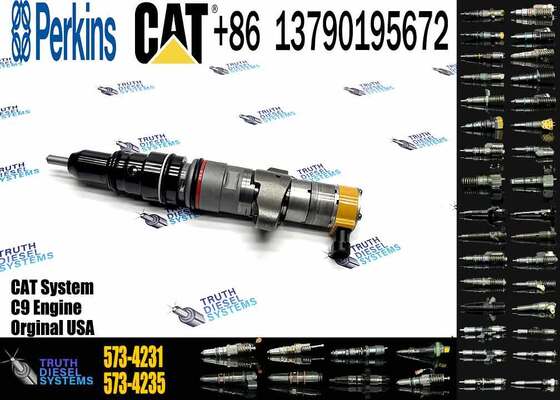 Excavator Injector 573 4231 5734231 573-4231 for C9 Engine Diesel Nozzle Assembly