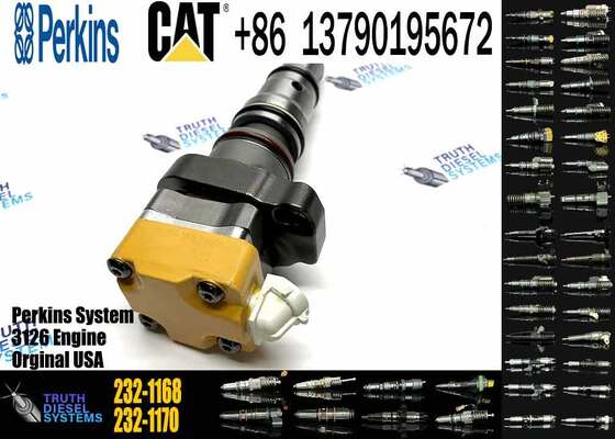128-6601 178-0199 1286601 Fuel Injector Common Rail Injector for 3126B 3126E Engine 120H 135H Motor Grader 953C 963C Loader