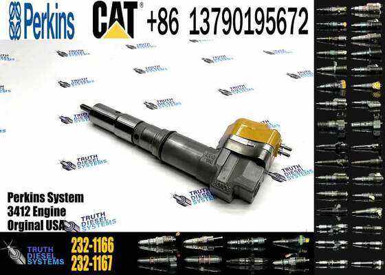 CAT common rail injecto 10R-1265 232-1166 232-1175 is suitable for CAT3126 diesel engine injector assembly
