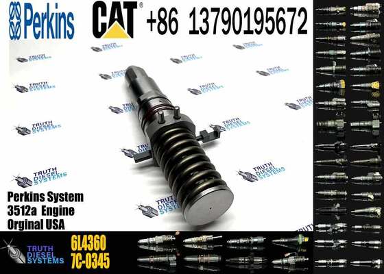 3512 E3512 Fuel Injector Assembly 4P9075 4P9076 7E6408 4P9077 9Y3773 7C4148 6L4357 6L4355 6L4360