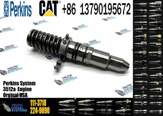 Remanufactured Diesel Fuel Injector 111-3718 0R-8338 224-9090 10R-1252 for Engine 3508/3512/3516