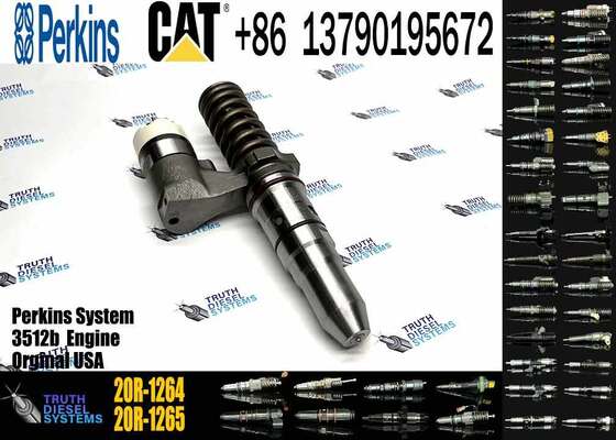 WEIYUAN Fuel Injector 392-0200 20R-1264 3920200 20R1264 Compatible with Cater Pillar for CAT 3508 3512 3516 3524 diesel Engine