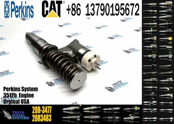 New 10R-8795 20R-3477 10R-7238 20R-3483 Common Rail Injector for Diesel Fuel Injecto for 3512B Excavator 3512C 3516B 3516C