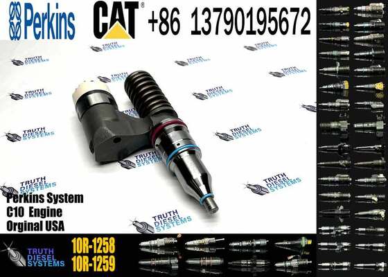 High-quality Fuel Injector 10R-1258 10R1258 for CAT Engine C10 Series