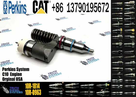 High Quality Diesel Fuel Engine Injector 10R-1256 10R-1814 for C12 Construction Machinery One Year Warranty