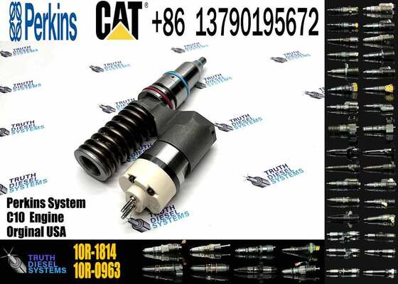 High Quality Diesel Fuel Engine Injector 10R-1256 10R-1814 for C12 Construction Machinery One Year Warranty