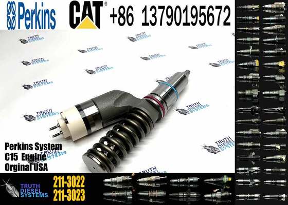 New Diesel Engine Injector 211-3022 249-0709 211-3023 235-1401 235-1403 235-1400 for C-aterpillar C18/C15 Common Rail (Steel)