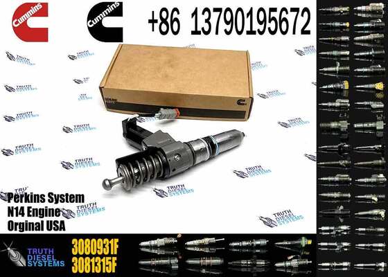 New Construction Machinery Fuel Injector Parts for C-UMMINS Diesel Engine Compatible with N14 3083846T 3083848F 3411766F 3080931F