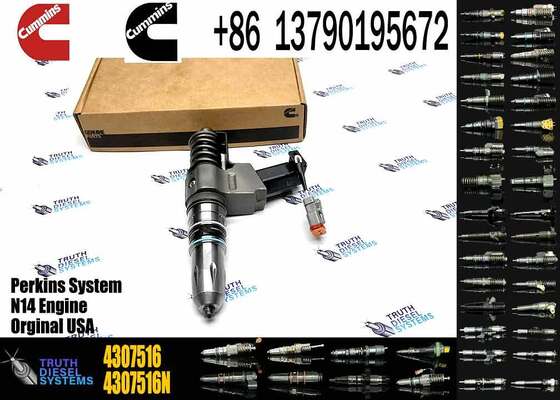 New Construction Machinery Fuel Injector Parts for C-UMMINS Diesel Engine Compatible Models N14 4307516N 3411767T 3407776 3087807