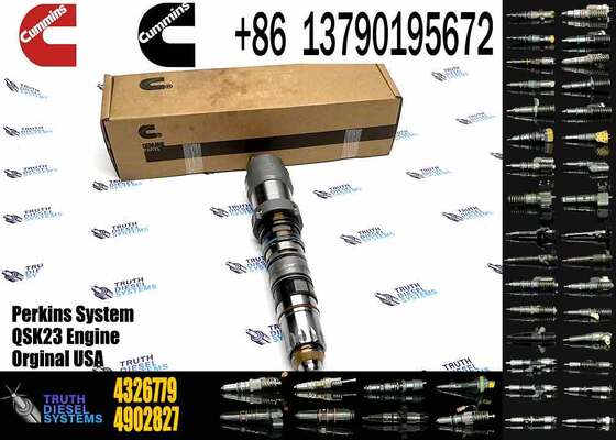 Common Rail Injector Fuel Injecto 4326779 4928346 4928349 for QSK23 Excavator QSK23 QSK45 QSK60