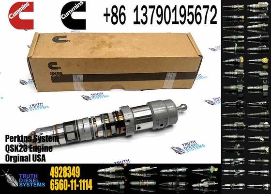 New Construction Machinery Fuel Injector for QSK60 & for C-UMMINS Diesel Engine Models 4928349 4326639 4088427 4326640
