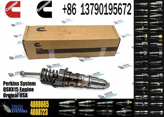 Genuine New for Cu mmins ISX QSX15 CM870 CM871 Engine Diesel Engine Fuel Injector 4088665 for Heavy Duty Truck Excavator Parts