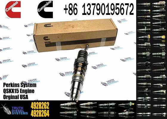 Factory Price Engine Parts ISX15 New Construction Machinery Parts Fuel Injector for QSKX15 Diesel Engine OEM 4928262 4384260 Stainless Steel 1 Year WarrantyCommon Rail Injector 4928260 2874505 4903472