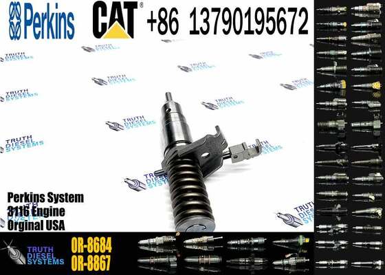 Excavator Injector 1278218 127-8218 0R8684 0R-8684 Diesel Engine Parts Nozzle Assembly