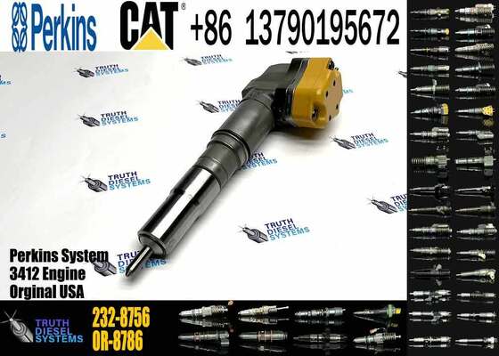 Excavator Engine Parts Fuel Injector 173-9268 138-8756 198-7912 155-1819 232-1168 232-8756 for 3412E 3408 Diesel Fuel