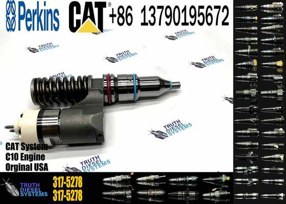Excavator Injector 1705240 170-5240 20R0055 20R-0055 3175278 317-5278 for C12 Engine Parts Diesel Nozzle Assembly Auto Parts