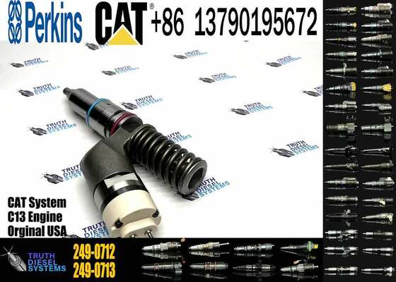 Diesel Engine Fuel Injector Excavator Accessories Diesel Motor Parts 249-0712 10R-3147 for CASE CAT966H CX31 TRUCK CAT725
