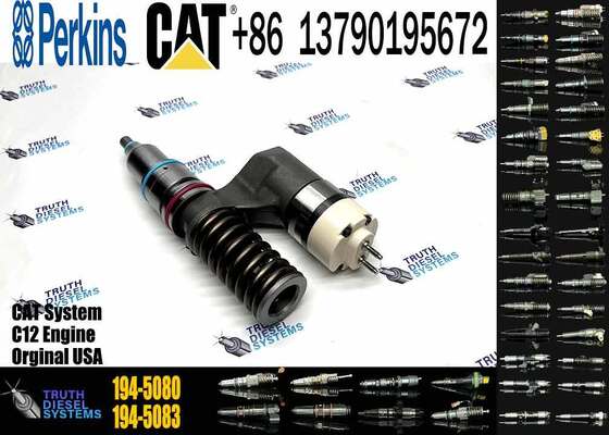 Excavator Loader Parts 2123460 10R-0960 161-1708 194-5080 223-5327 223-5328 212-3460 Diesel Engine C10 12 Fuel Injector Assembly