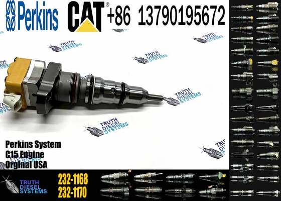 C-AT 3408E 3412E Diesel Engine Parts 232-1168 0001325663 10R1266 232-1183 232-1173 174-7528 2321168 Fuel Injector