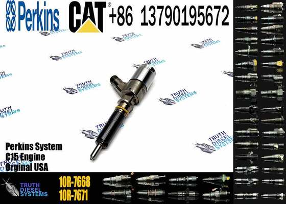 New Quality Common Rail Fuel Injector 321-0990 2645a743 10R-7668 Engine Fuel Injector for Engine C6.6 320D Inyector Injecteur