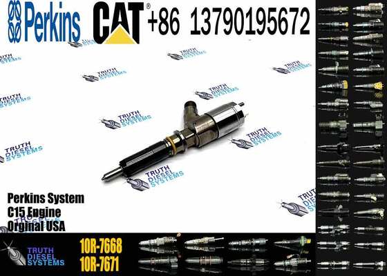 New Quality Common Rail Fuel Injector 321-0990 2645a743 10R-7668 Engine Fuel Injector for Engine C6.6 320D Inyector Injecteur