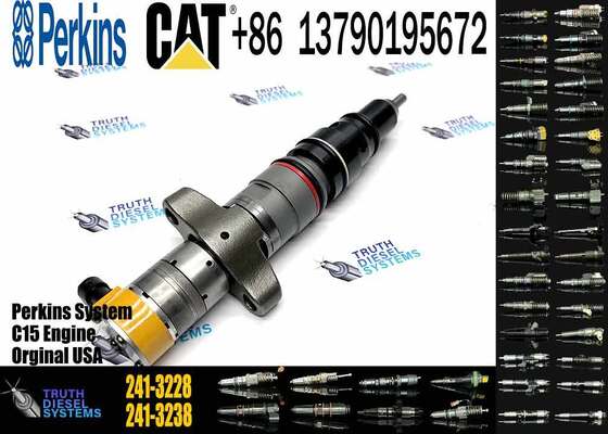 New Excavator Diesel Injector Model 238-8901 328-2586 241-3228 10R-4763 241-3238 Replacement for C-a-t C7 Injector 387-9427