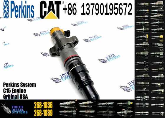 High Quality Common Rail Injector 268-1835 268-1836 259-1411 295-9166 276-8307 for CAT C7 C9 Engine