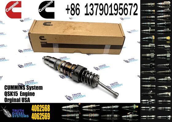 Factory High-quality Truck Engine Assembly Parts Fuel Injector 4062569 4384260 4062568 4954644 4928264 for QSX15 ISX15 Engine