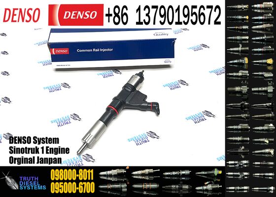 095000-8910 098000-8011 VG1246080106 VG124608005 Fuel Injector Common Rail Injector Assy for SINOTRUK HOWO A7 D12 Truck