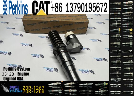For Ccaterpillar 3512B 3516B 994D Engine Injectors 392-0202 20R-1266 392-0203 20R-1267 Construction Machinery Parts Injector