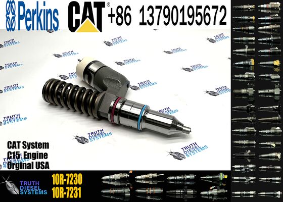 C15 C18 Fuel Injector 2915911 10R-7230 for cat Spares Engine Excavator Accessories diesel Injector Pump 988K 990K 390F L 395